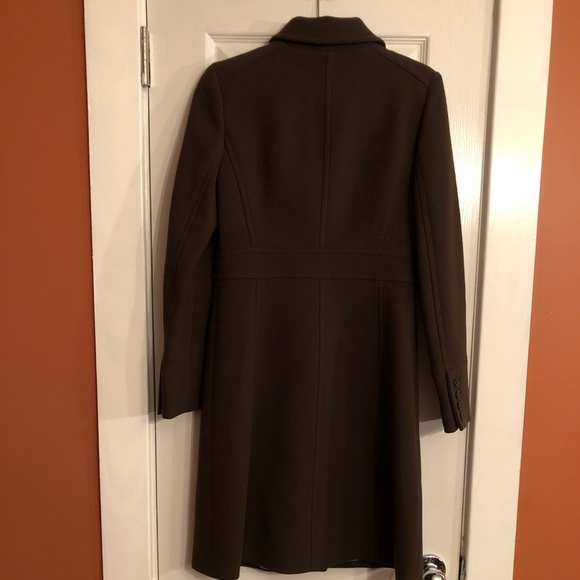 ‼️SOLD‼️ NWOT! J.Crew Brown Wool-Blend Coat - Picture 7 of 7